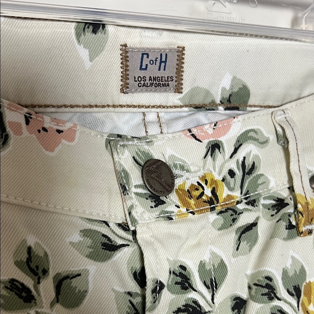 Citizens of Humanity Mandy Floral Pants Size 32 - Picture 2 of 9